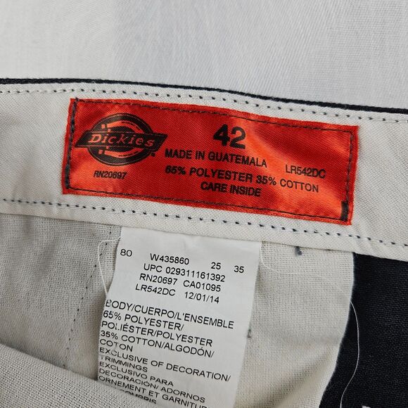 Dickies Gray Cargo Shorts 42 Grey Gray LR542DC Work Wear Flat Front Mens - Picture 3 of 5